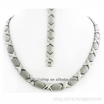 XLT-TT206 Shinning Stainless Steel Mens Chunky Chain Necklace